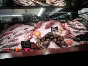 Fresh Fish Display