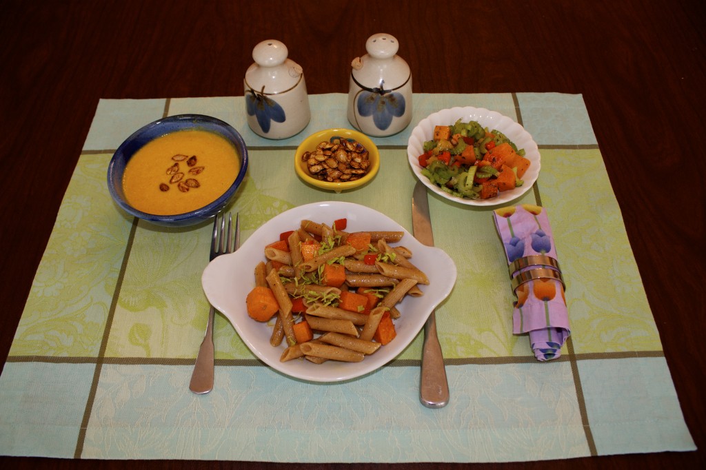 Butternut Squash four ways.