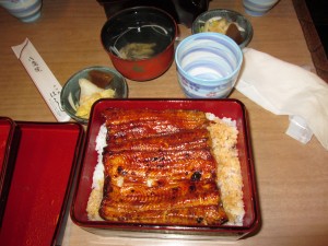 Unagi for lunch