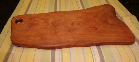 cherry wood cutting board up for grabs