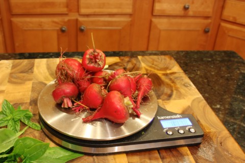 eleven ounces of beets