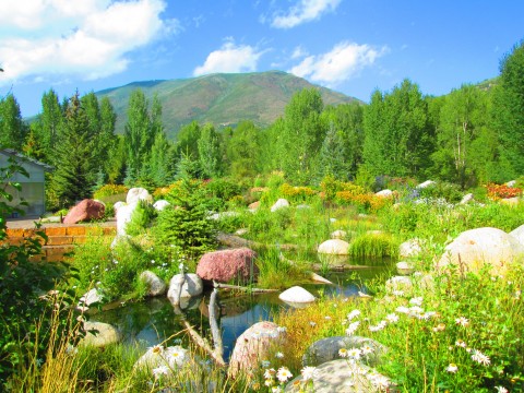 The gardens by the John Denver memorial park.