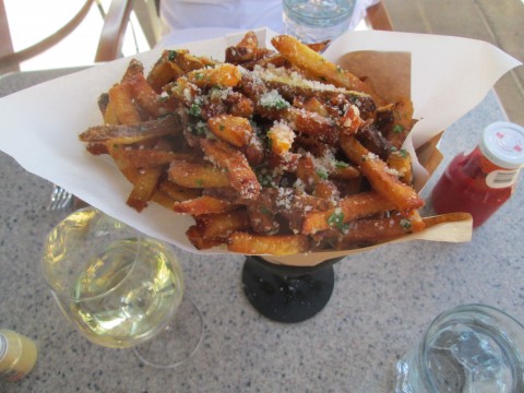 Truffle fries at Ajax Tavern.