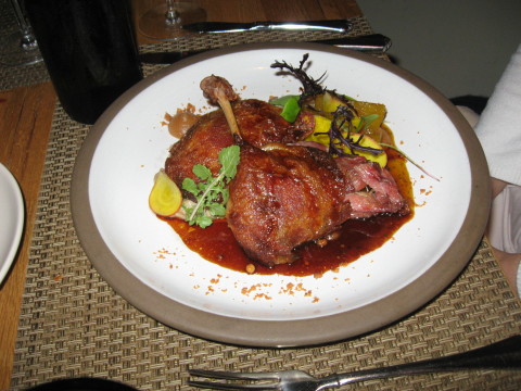 Duck confit.