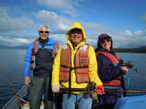 The family that fishes together stays together.